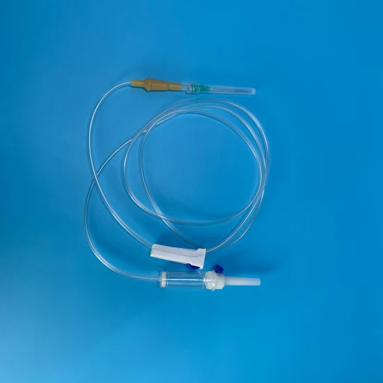 Conjunto de infusão de fabricante profissional de suprimentos médicos descartáveis ​​com agulha CE&ISO
